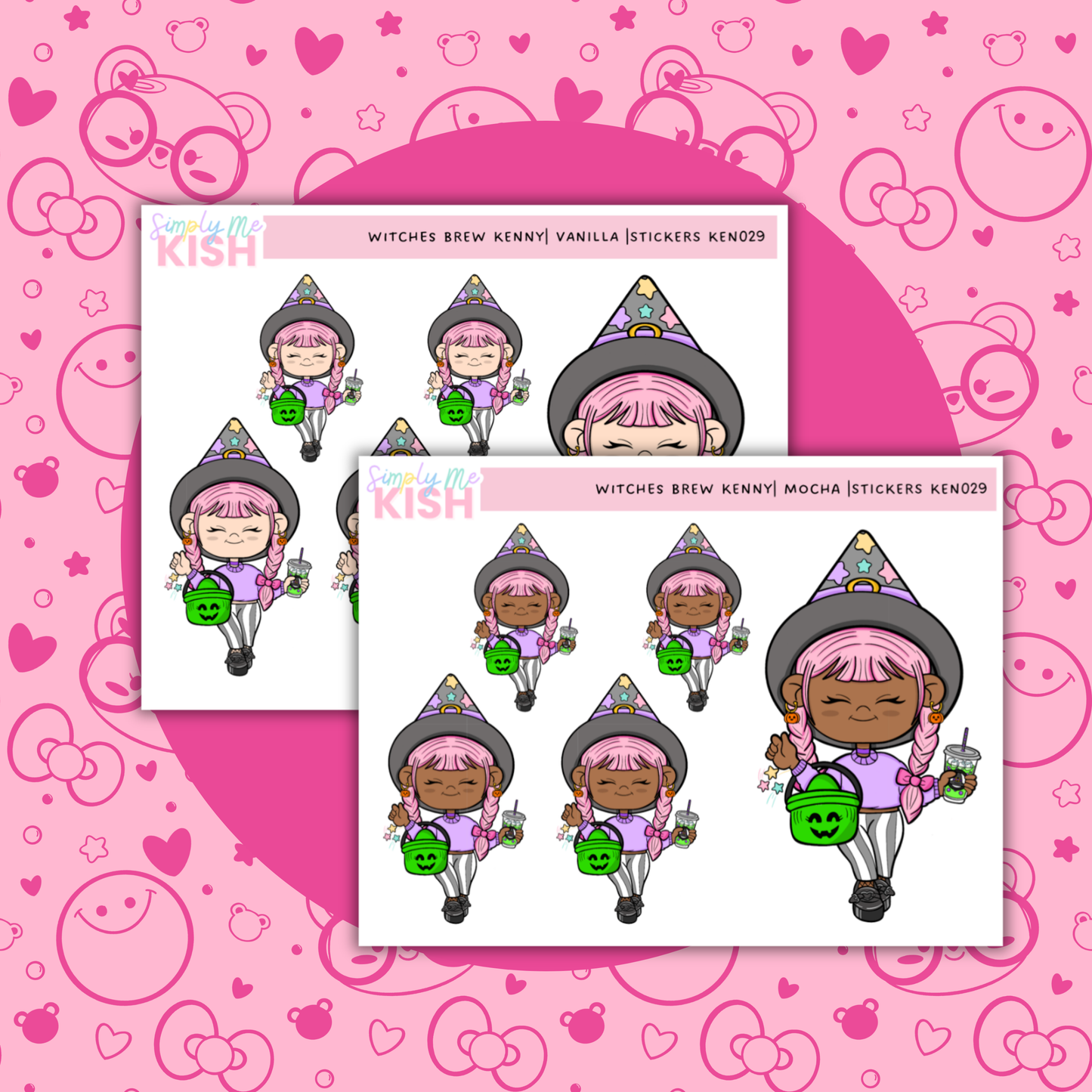 Witches Brew | Kenny Character|  Decorative Stickers