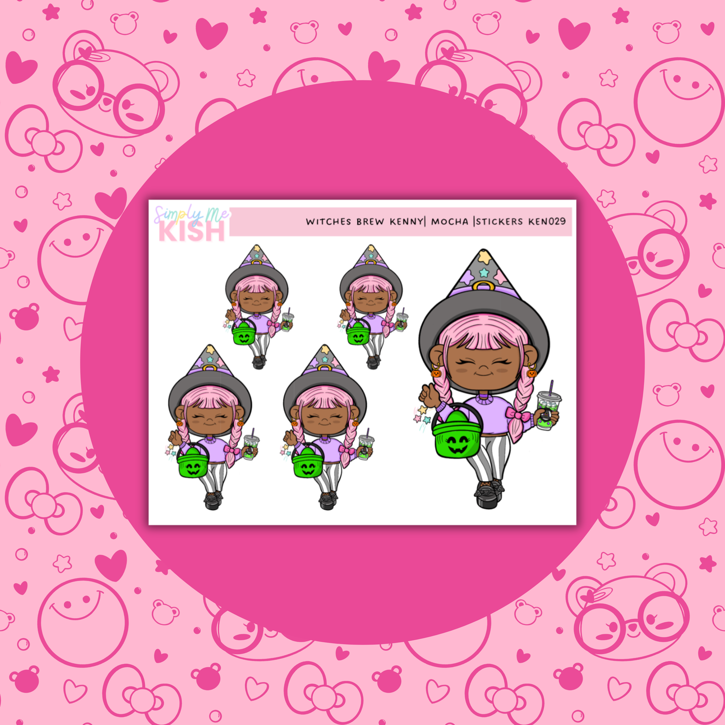 Witches Brew | Kenny Character|  Decorative Stickers