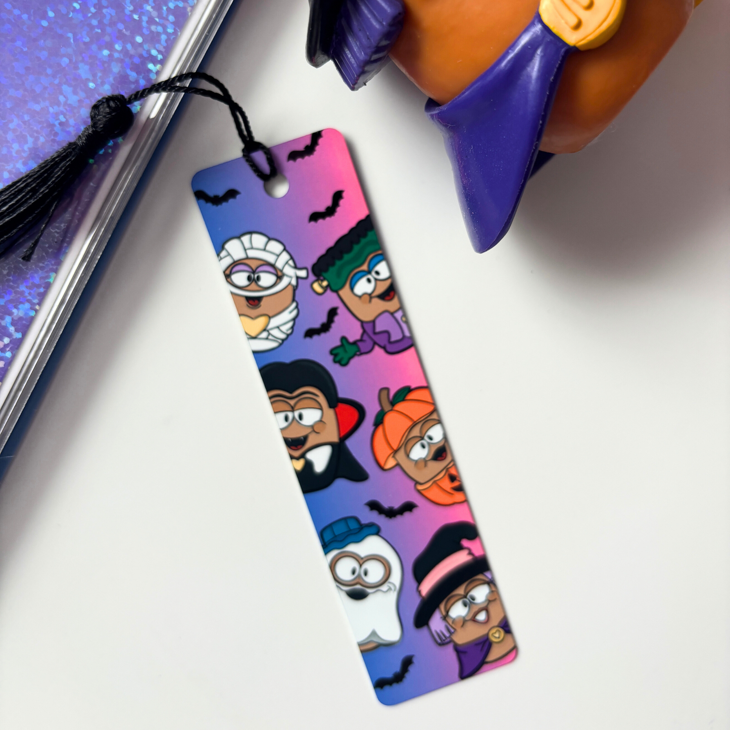 Spooky McNuggies| Metal Bookmark