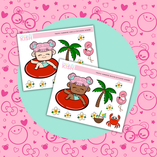 Tropic Summer| Decorative Stickers