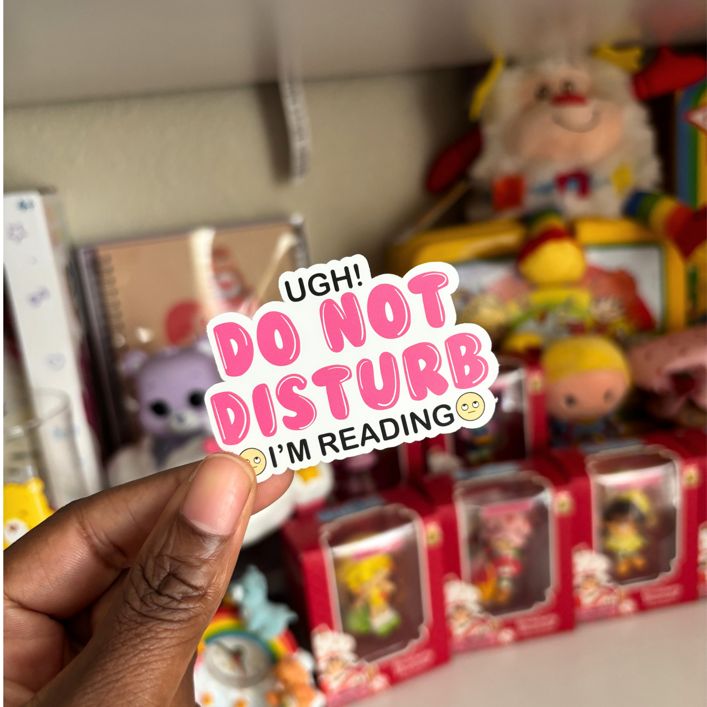 Do Not Disturb I'm Reading | Sticker Die Cut