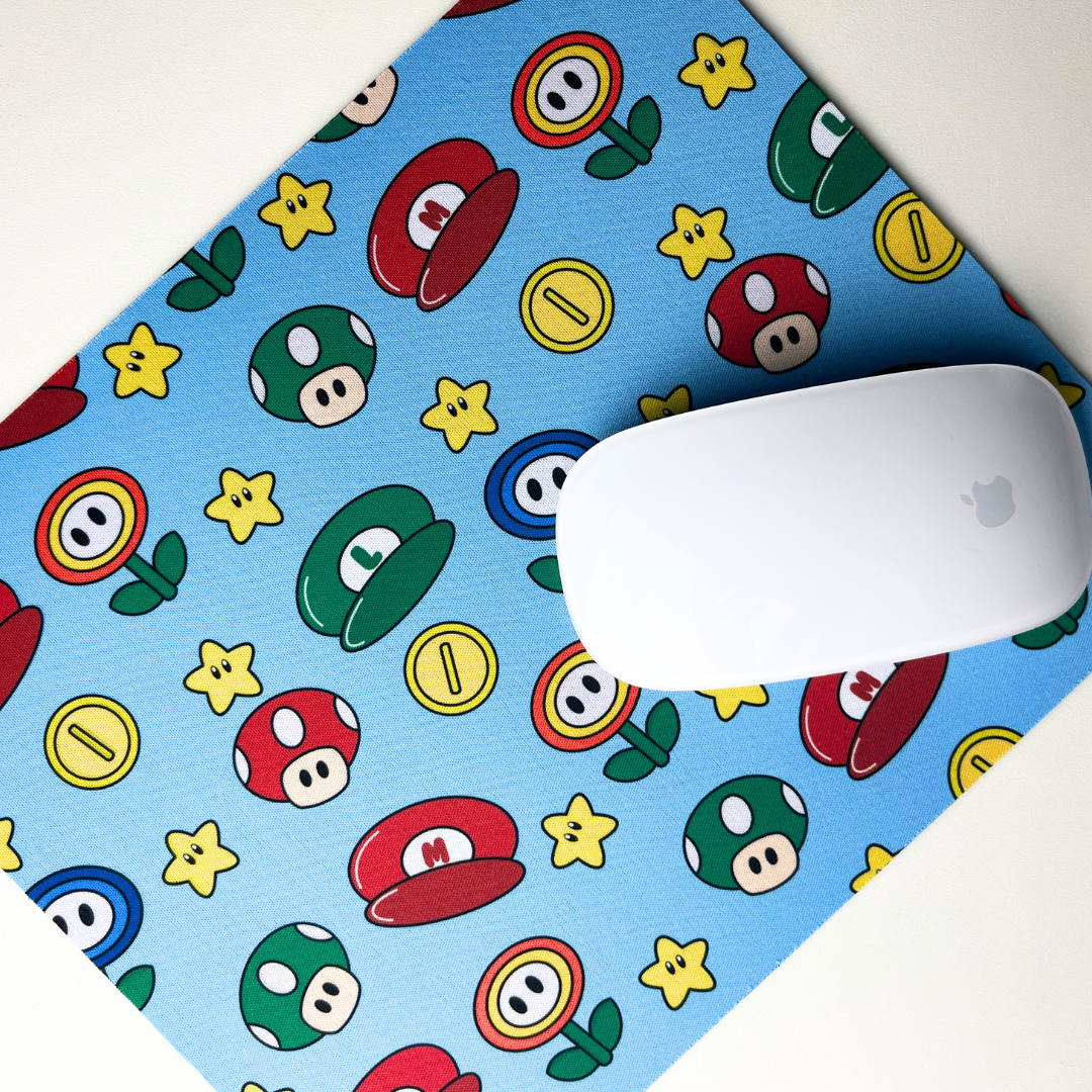 Super Mushroom World | Video Game|  Mouse Pad