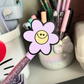 Happy Flower | Waterproof Vinyl |Sticker