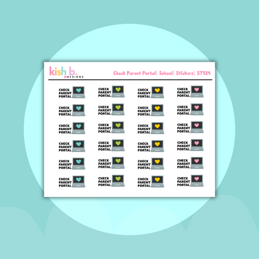 Check Parent Portal| School Stickers