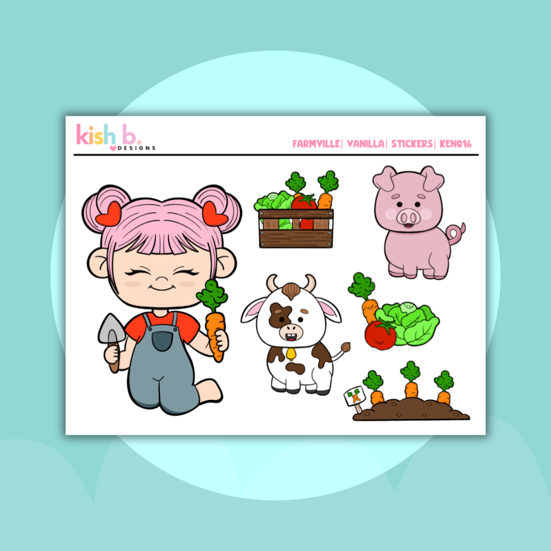 Farmville | Decorative Stickers