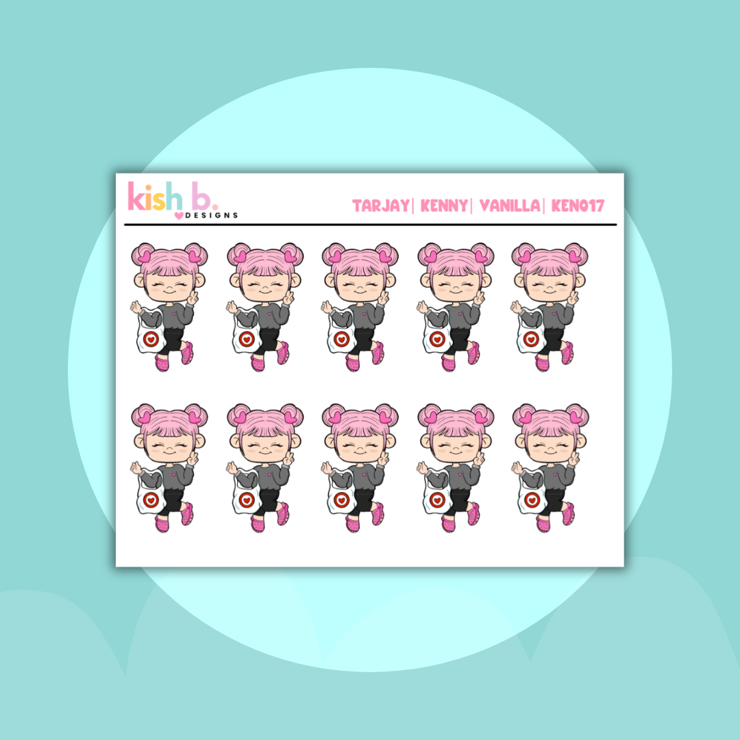 Tarjay Run |Kenny| Character| Stickers