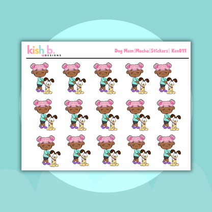 Dog Mom|Icon| Character Stickers