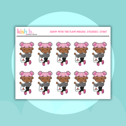 I Love Thrifting | Kenny| Character| Sticker Sheet