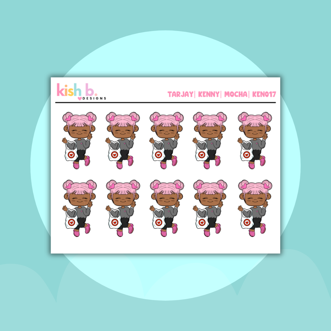 Tarjay Run |Kenny| Character| Stickers