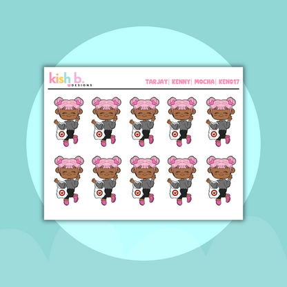 Tarjay Run |Kenny| Character| Stickers