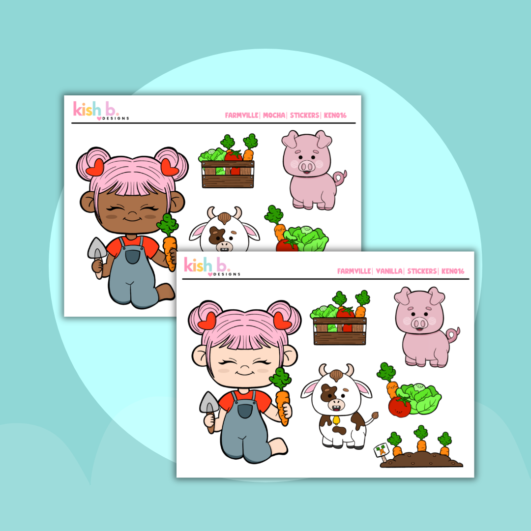 Farmville | Decorative Stickers