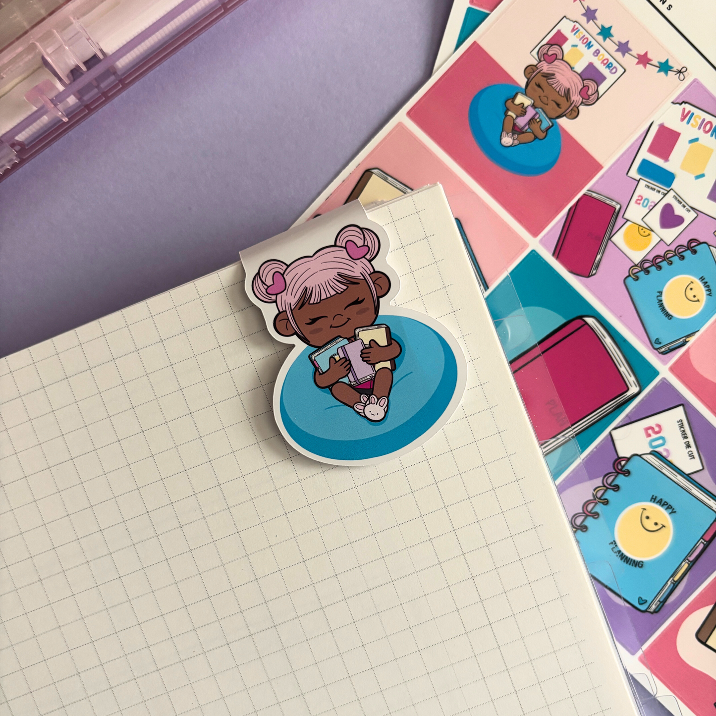 I Love Planners| Kenny| Magnetic Bookmark