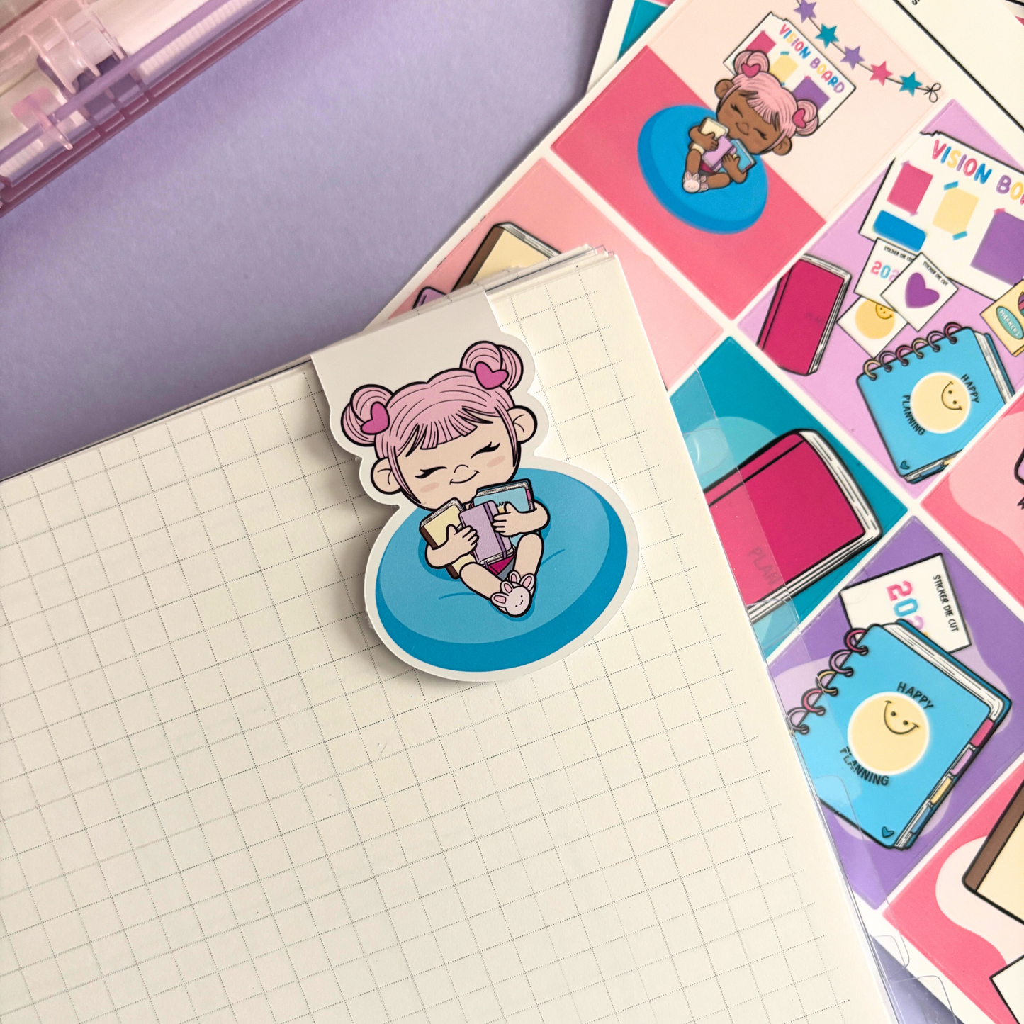 I Love Planners| Kenny| Magnetic Bookmark