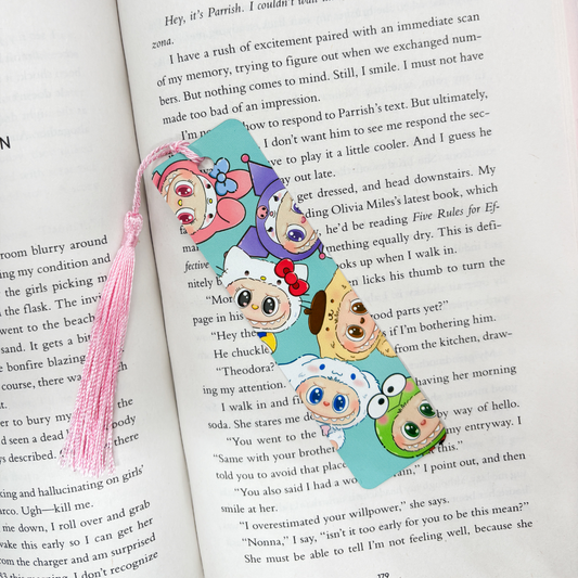 Hello Monsters | Metal | Standard Bookmark