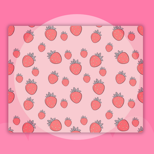 Strawberry Summer | Strawberry  | Vellum| Decorative Sheet