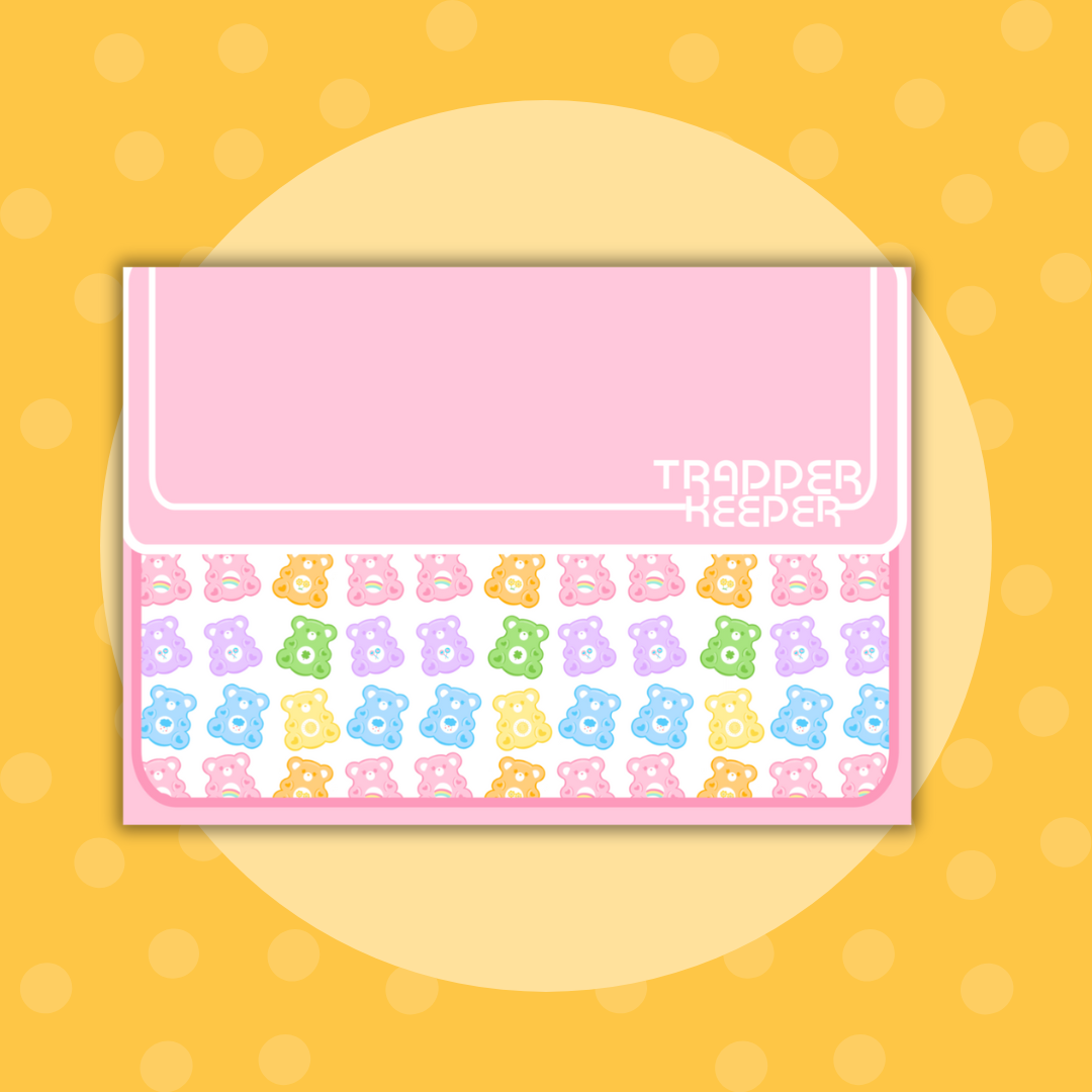 Gummy Care Bear| Hobonichi Planner | Sticker Cover| A6 & A5