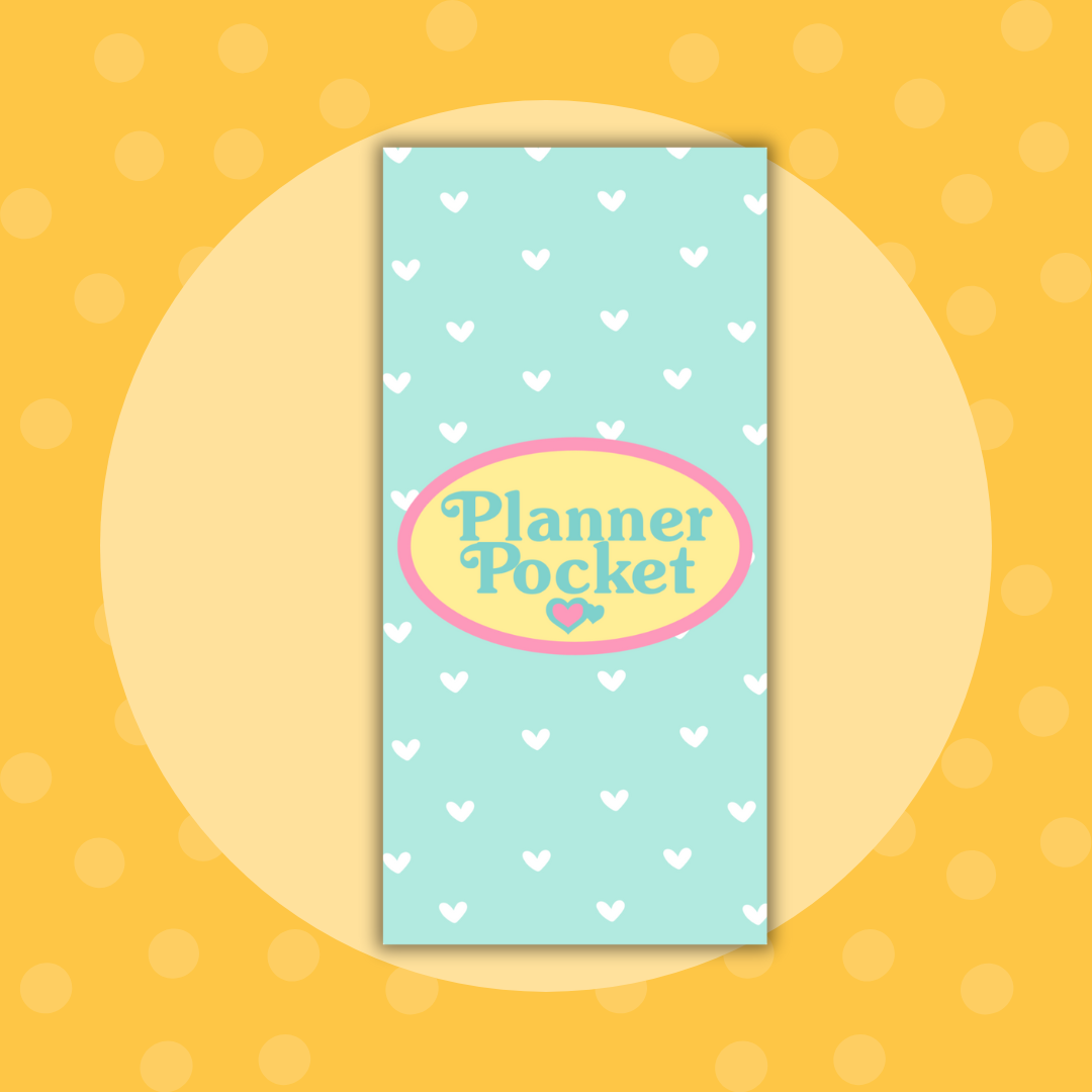 Planner Pocket| Hobonichi Weeks| Full Page Sticker