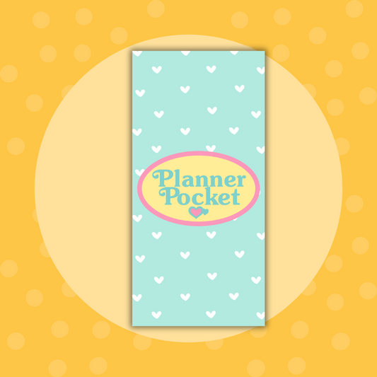 Planner Pocket| Hobonichi Weeks| Full Page Sticker