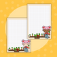 Farmville Grid | A5| Full Page Sticker