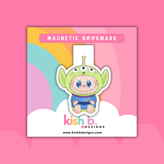 Alien-Monster| Magnetic Bookmark