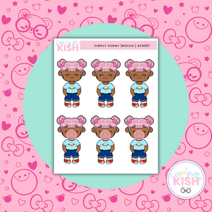 Simply Kenny Decorative | Character Doodles | Sticker Sheet