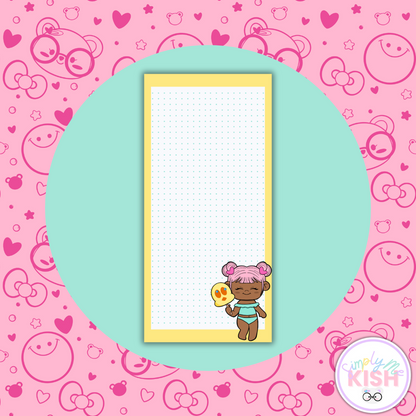 Yummy Ice Cream-Dot Grid | Weeks| Full Page Sticker