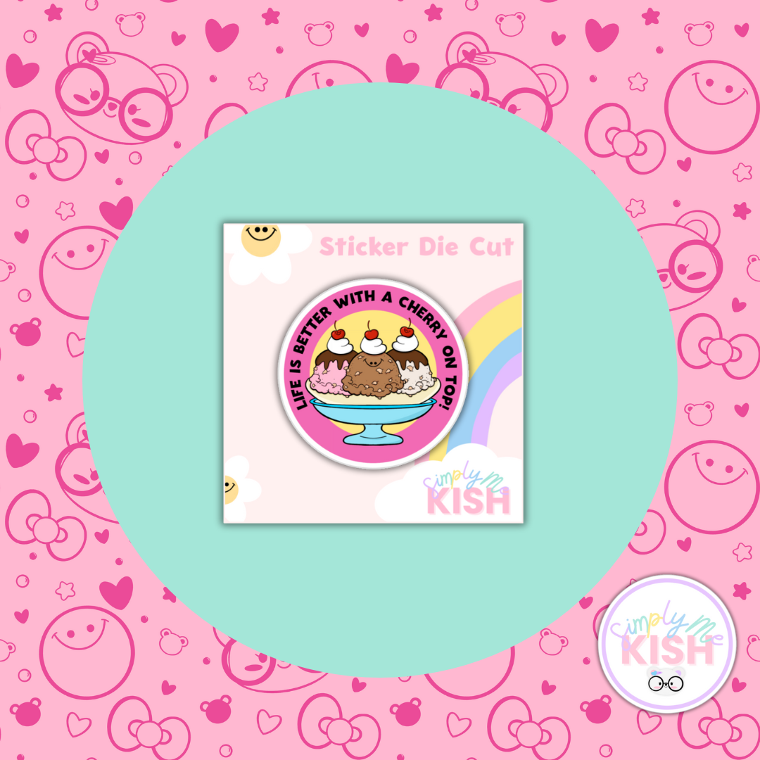 Yummy Ice Cream Collection  | Sticker Die Cuts