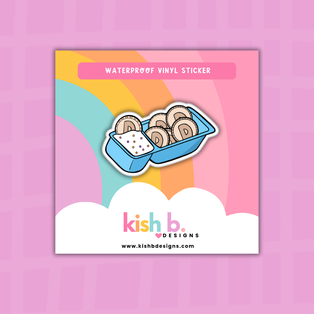 90's Cookies | Waterproof Vinyl Sticker