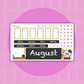 August Hobo Cousin Monthly Kit (A5)