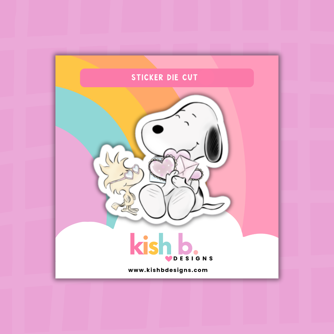 Puppy Love | Sticker Die Cuts