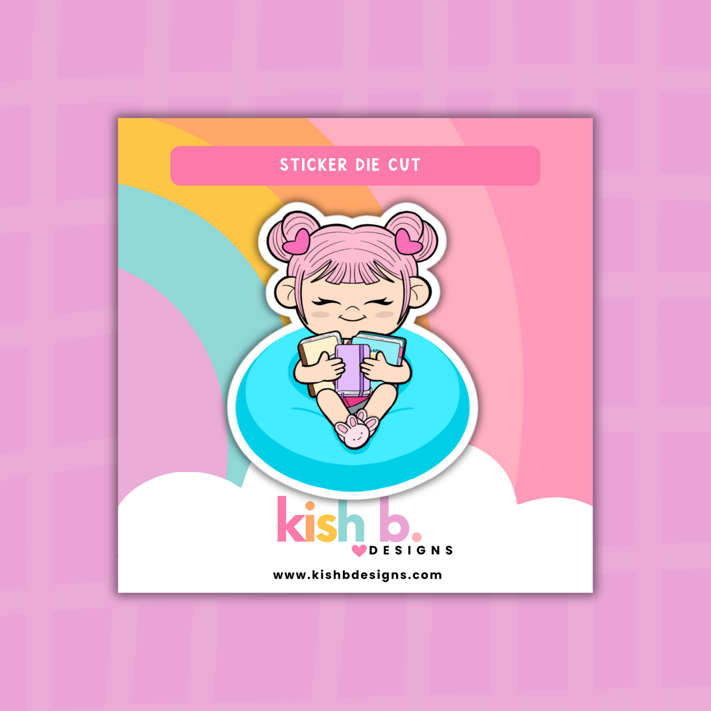 I Love Planners | Kenny| Character|Sticker Die Cut