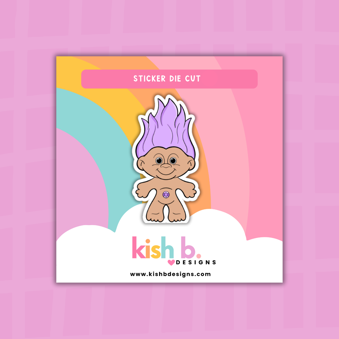 Bejeweled Trolls | Sticker Die Cuts