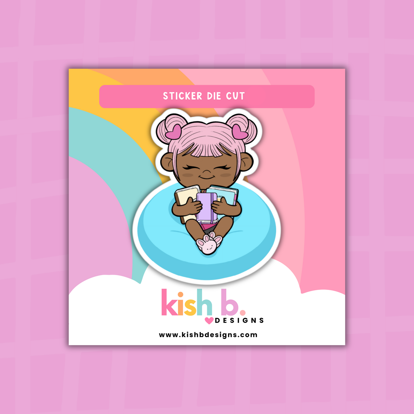 I Love Planners | Kenny| Character|Sticker Die Cut