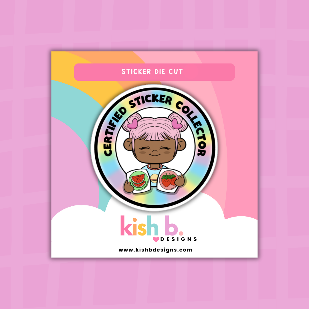 Certified Sticker Collector | Sticker Die Cut