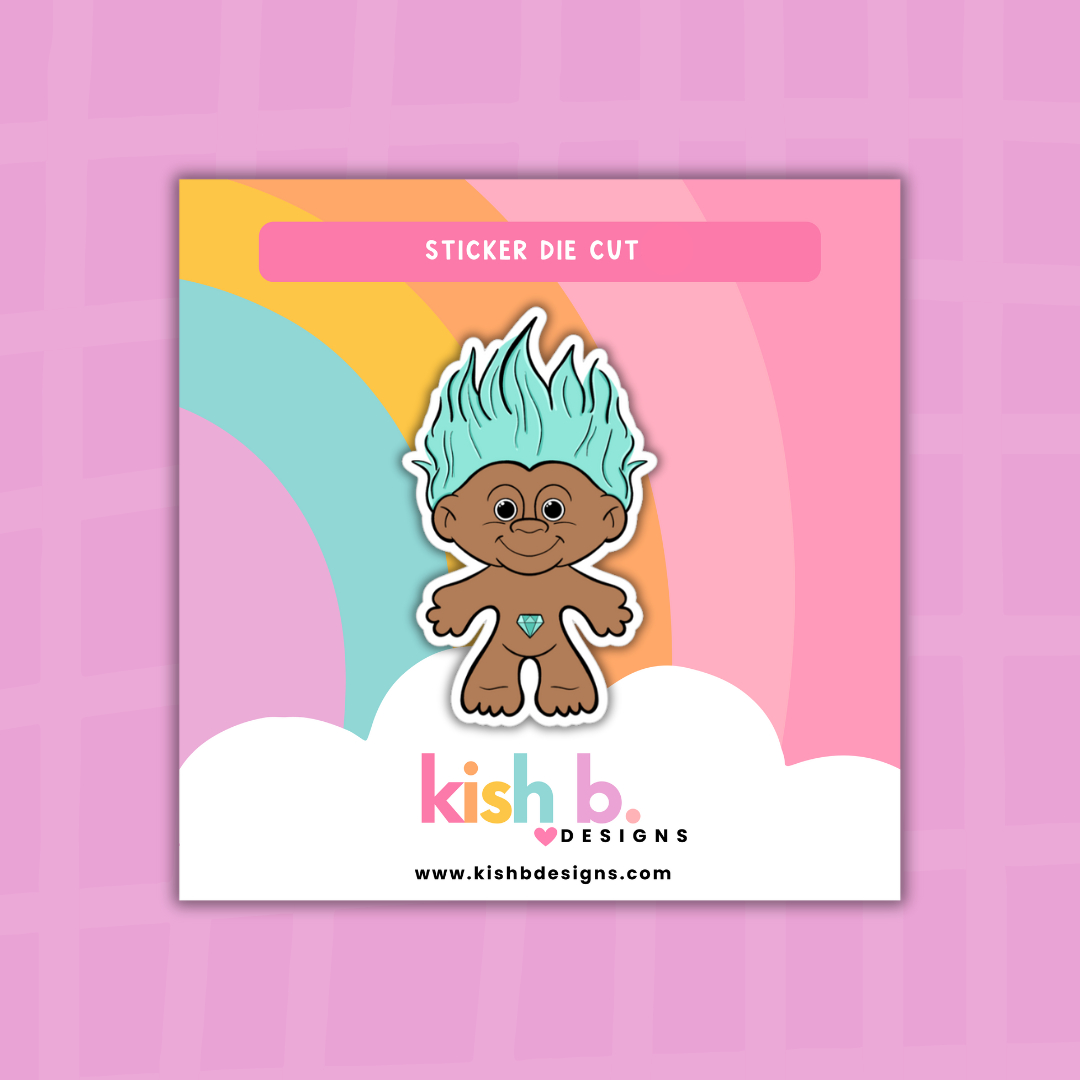 Bejeweled Trolls | Sticker Die Cuts