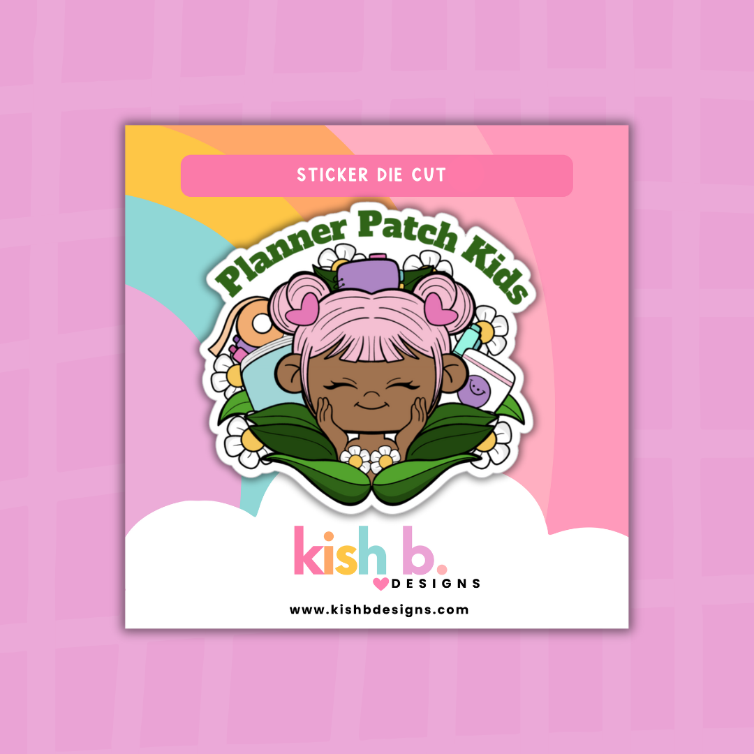 Planner Patch Kids | Sticker Die Cut