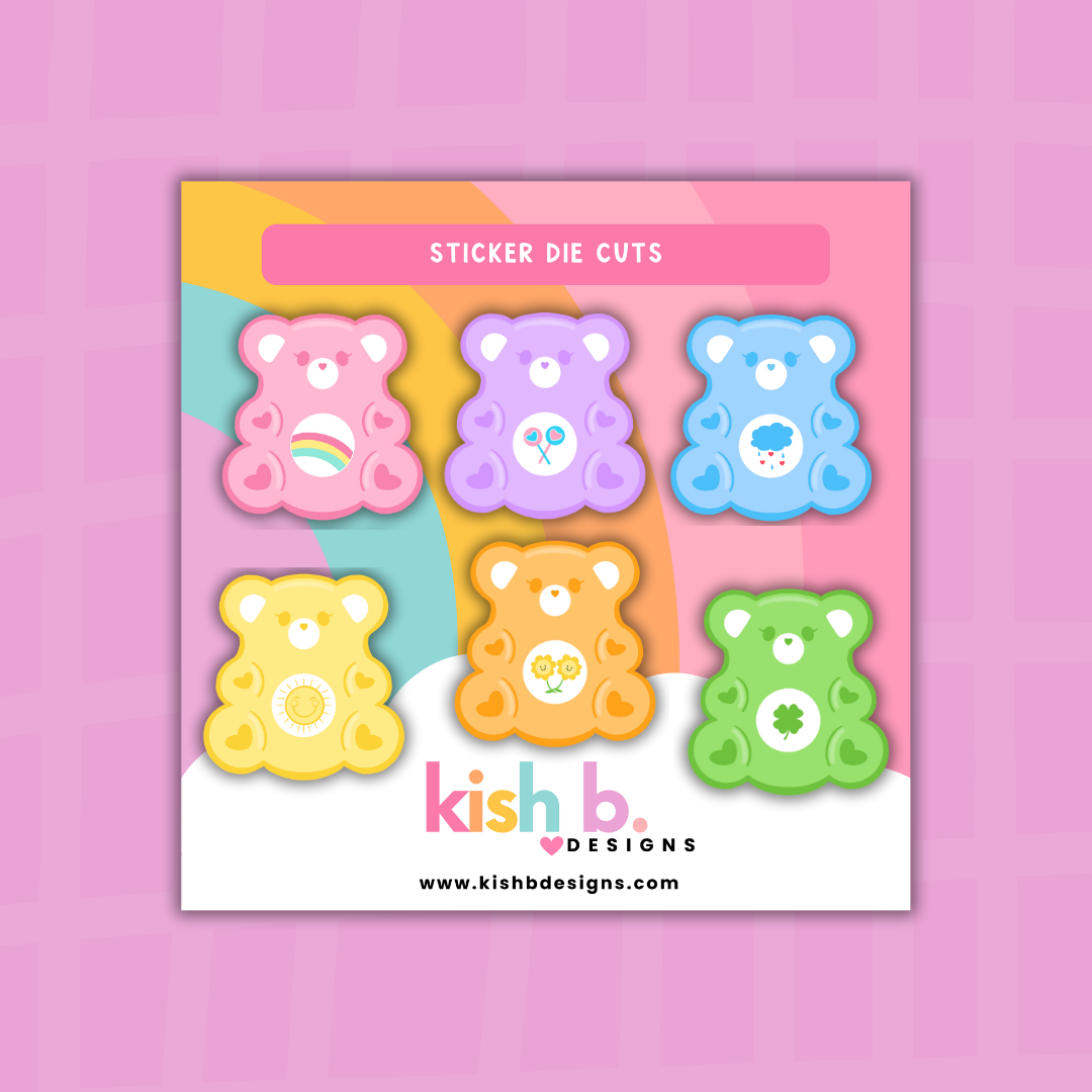 Gummy Bear| Sticker Die Cuts