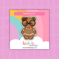 Ginger Bread Emma Bear | Sticker Die Cut