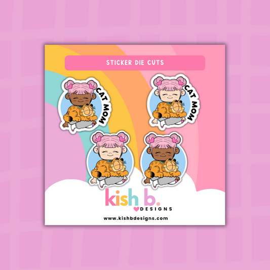 Cat Mom |Sticker Die Cut