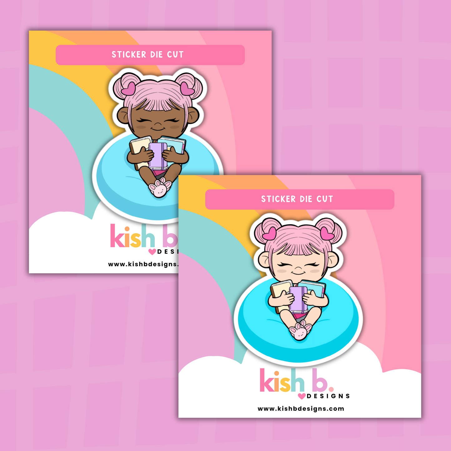 I Love Planners | Kenny| Character|Sticker Die Cut