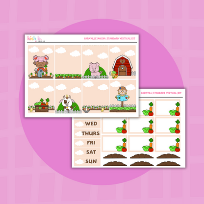 Farmville | Standard Vertical | Planner Kit