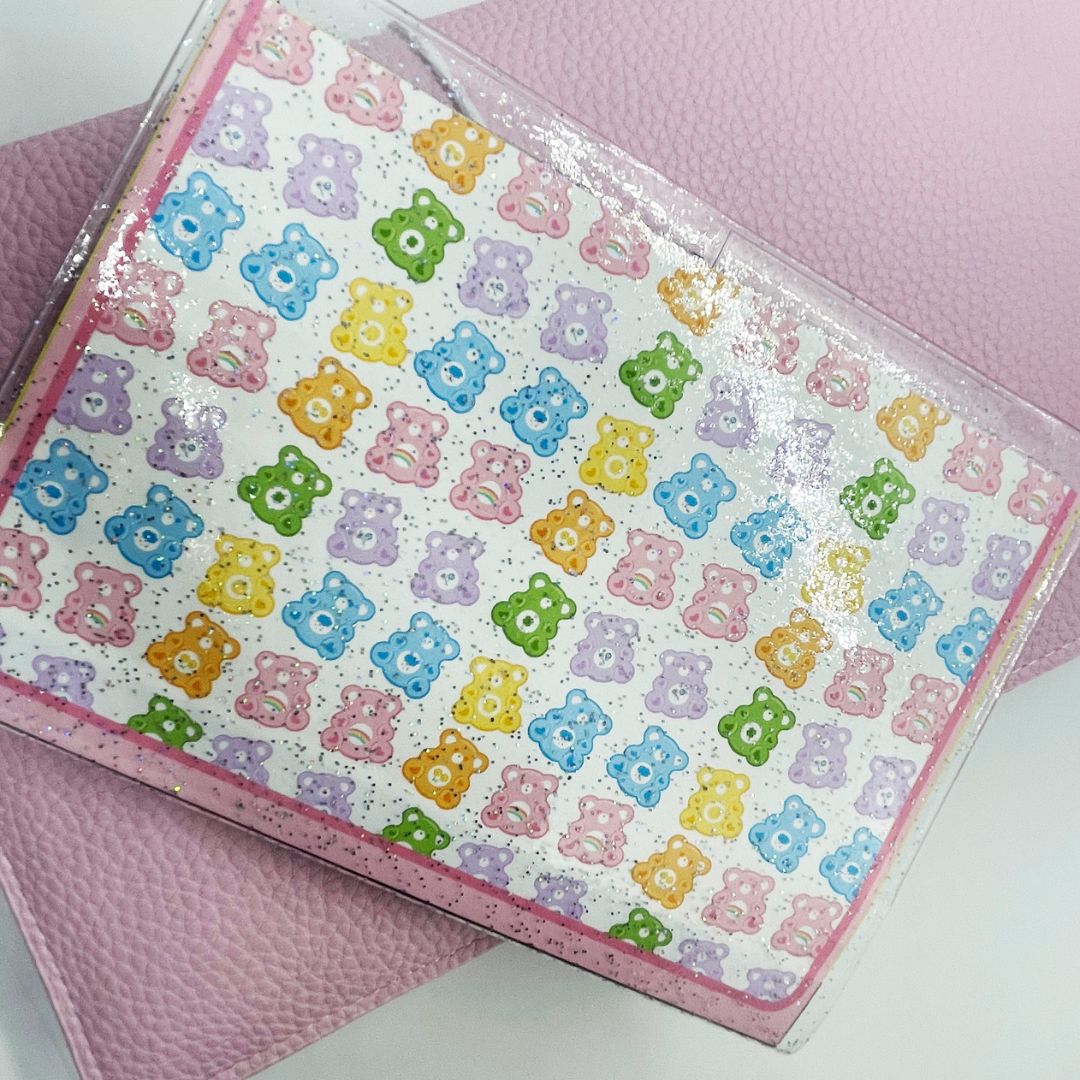 Gummy Care Bear| Hobonichi Planner | Sticker Cover| A6 & A5