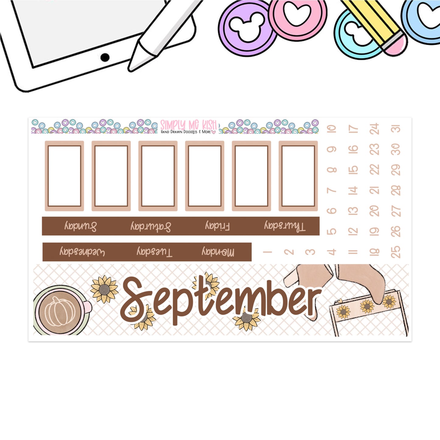 September Hobo Cousin Monthly Kit (A5)